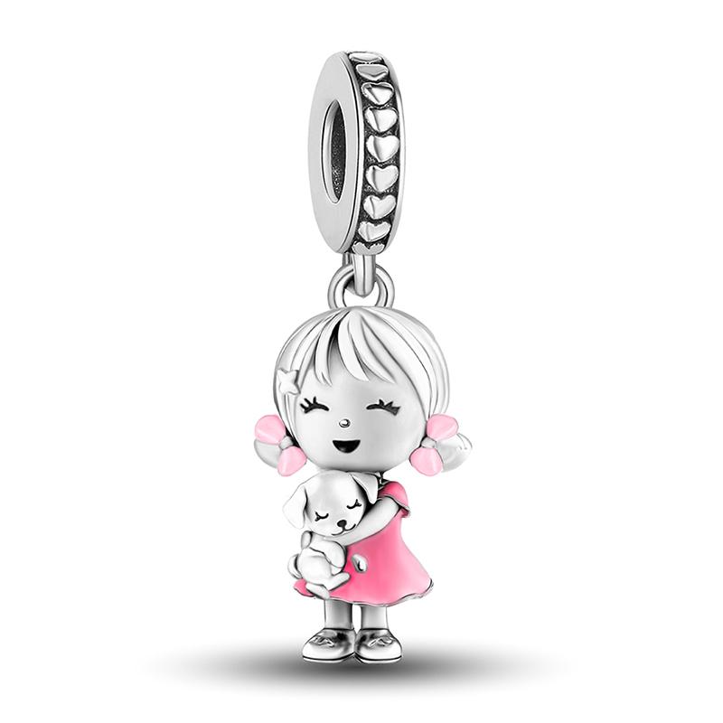 Медь Милый Слон Кошки Шармы Бусины Подходят для Изготовления Браслетов и Ожерелий своими руками Подарок Высококачественной Бижутерии для Женщин