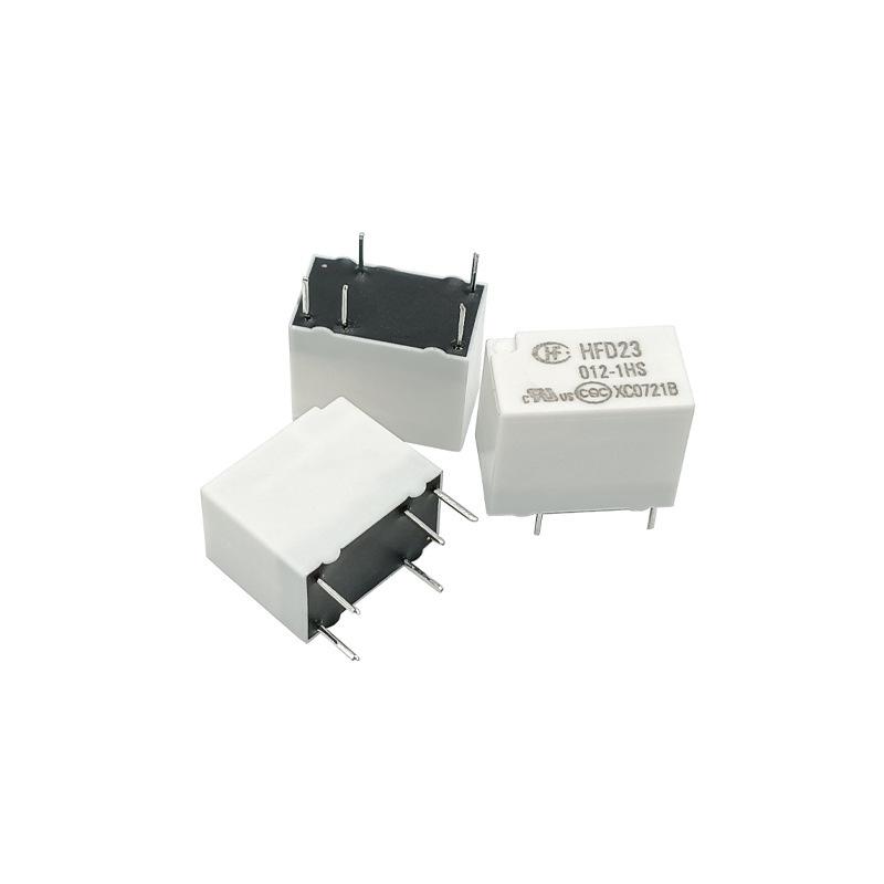 Hongfa Signal Relay HFD23-1HS: 1 Normally Open Group, 5 Pins, 4A