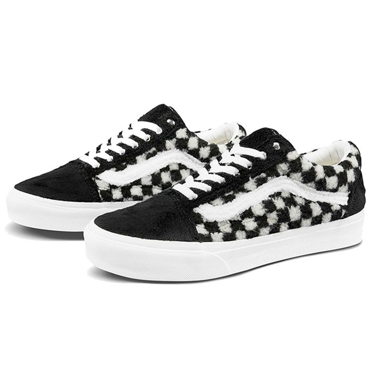 Vans Кроссовки унисекс Old Skool Sherpa Checkerboard черные VN0A5KRF95A
