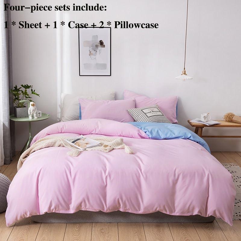 Кровать Четыре комплекта наволочек в рукаве Домашнее постельное белье 1,8 метра 2 метра Двуспальная кровать Fresh Princess Wind