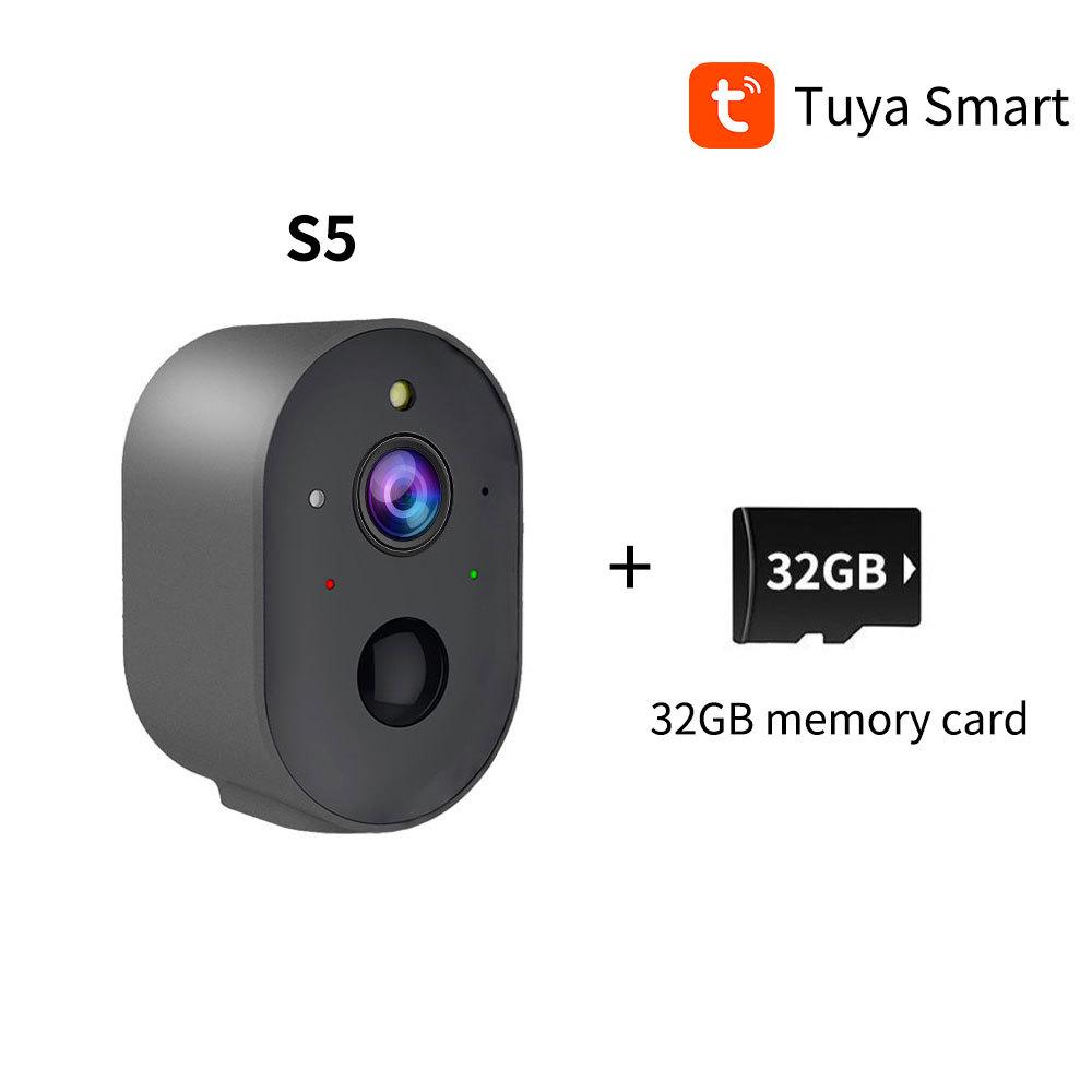 Беспроводная 3МП камера с прожектором с Tuya WiFi