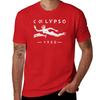 Rv Calypso Jacques Yves Cousteau Tshirt Graphic Tees Oversized Tshirt Animal Print For Boys Short Sleeve Tee Unisex Streetwear