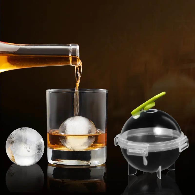 Лоток для фруктовых кубиков, форма для замораживания, желейный пудинг, силиконовый красочный ледяной шар