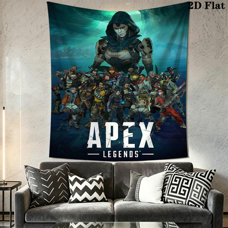Apex Legends Wall Hanging Printed Fabric Blanket Decorative Tapestries for Bedroom Living Room Home Decor
