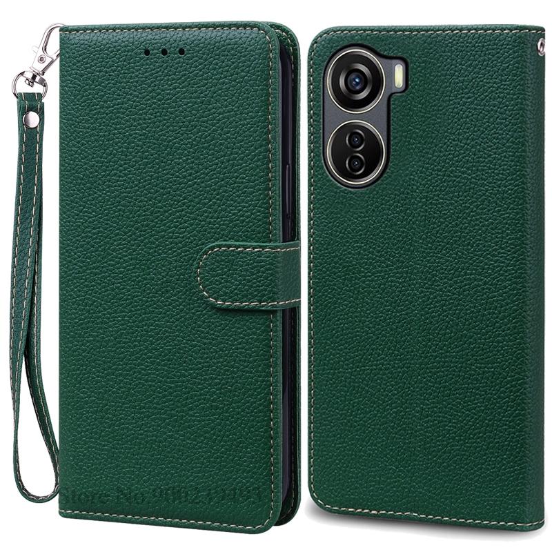 Для ZTE Blade V40 Design Чехол Кошелек Кожаный Чехол-книжка Для ZTE Blade V40 Design Чехол Подставка Книжка Чехол Coque Fundas