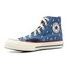 Converse 1970-е Chuck Taylor All Star hi Повседневная Мода Высокие парусиновые Унисекс Светло-голубые