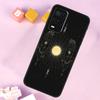 Galaxy Moon Stars Phase Totem Art Case For Oppo A17 A57 A16 A76 A96 A60 A40 A80 A18 A38 A58 A78 A98 A15 A54 A74 A94 A6 A5 Pro