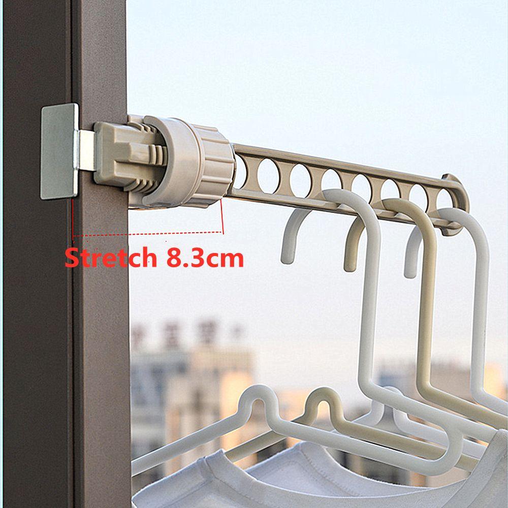 Magic Window Frame Closet Organizer Multi-port Support Drying Rack Multifunction Clothes Hanger