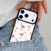 Чехол для телефона с рисунком фламинго для iPhone 16e 15 14 13 12 17 Pro Max Plus Air 17pro Чехол Coque