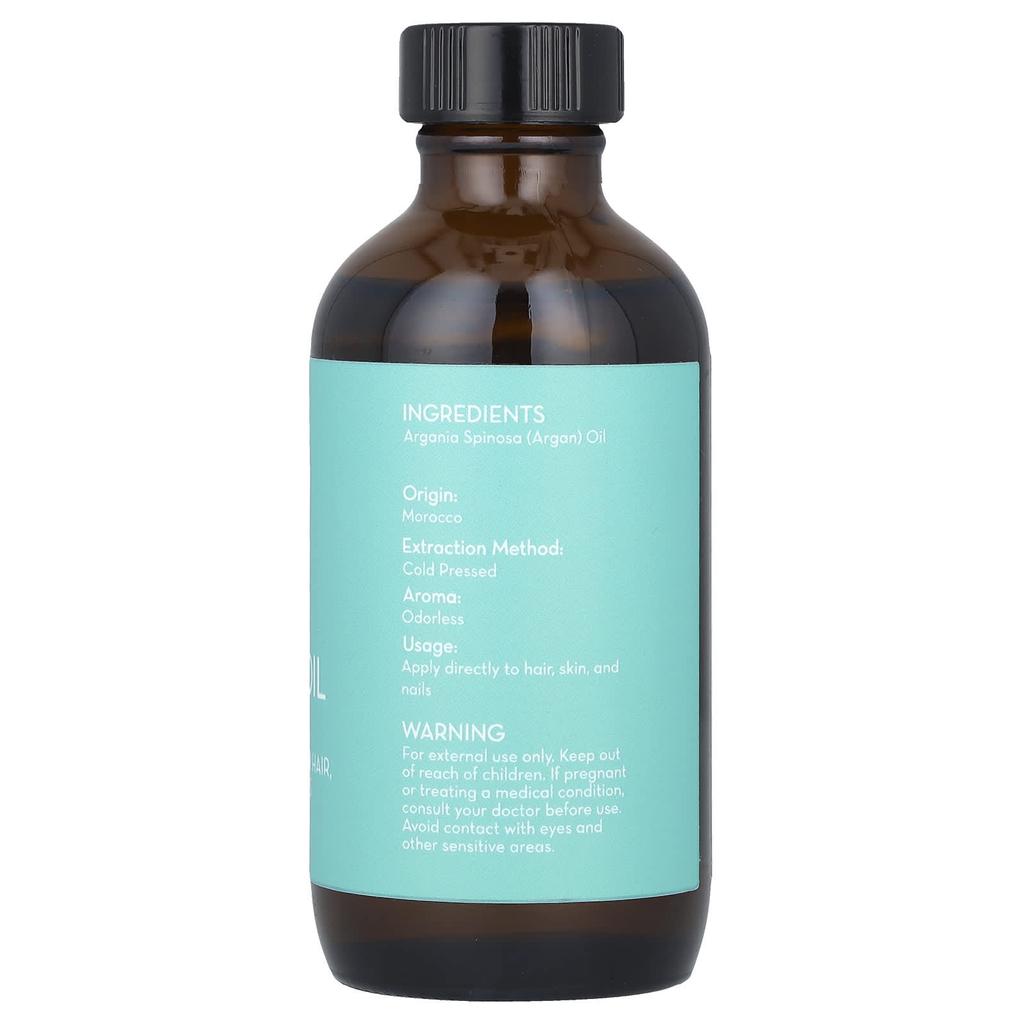 Pure Body Naturals Argan Oil, 4 Fl Oz (118 Ml)