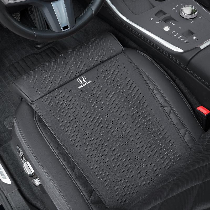 Nappa Leather Leg Support Seat Pad Car Seat Accessories For Honda Civic Odyssey Vezel 5th City Pilot B-series D-series H-series AS9