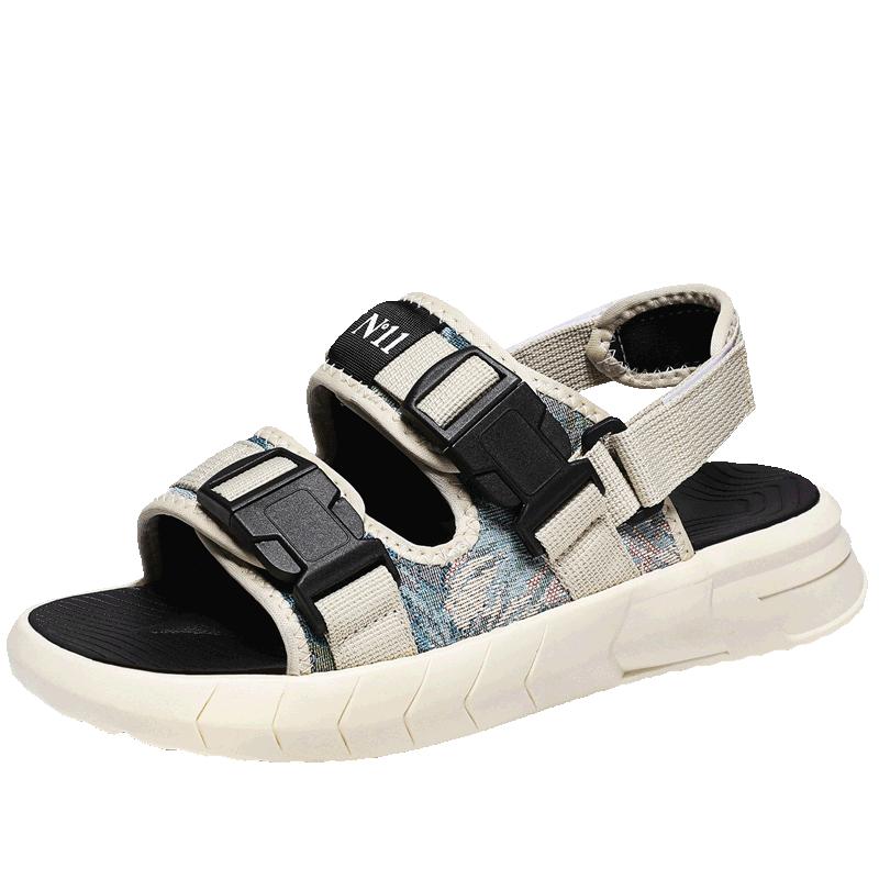 Fashion 2024 New Fashion Summer Men Breathable Sandals Men's Bottom Sandals Men Anti-slip Wear Outdoor Comfortable Slippers Sandals