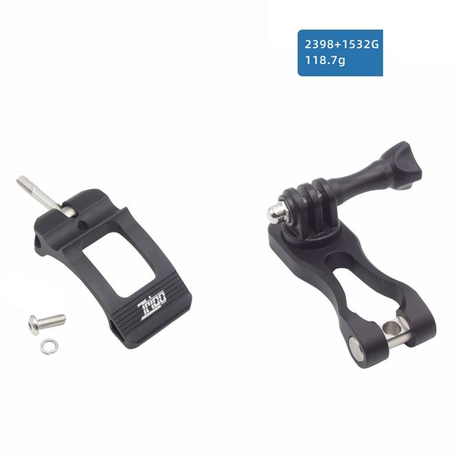 Trigo Cycling Headlight Mount Camera Holder for FNHON DA HON K3Plus Folding Bike Stem Gopro Bracket Bicycle Accessories