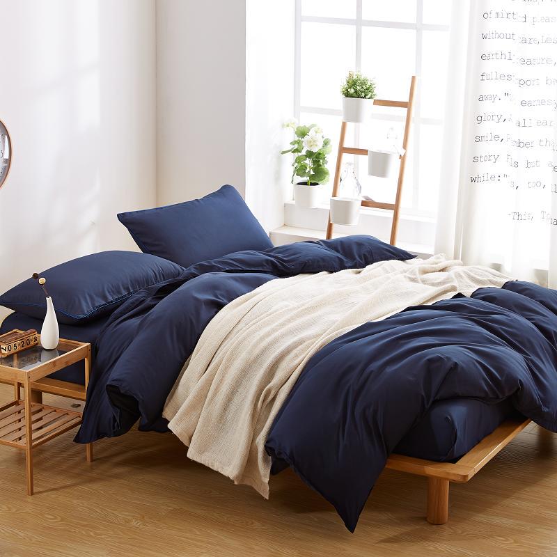 Комплект постельного белья для взрослых, стильный пододеяльник, комплект постельного белья из микрофибры, плоское постельное белье