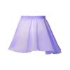 Kids Girls Ballet Dance Skirt Pure Color Elastic Waistband Chiffon Veil Skirt for Dance Wear