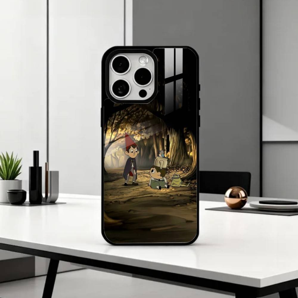 Готический чехол для телефона O-Over the G-Garden W-Wall для iPhone17,16,15,14,13,12,11 Plus,Pro Max Магнитный для беспроводной зарядки Magsafe