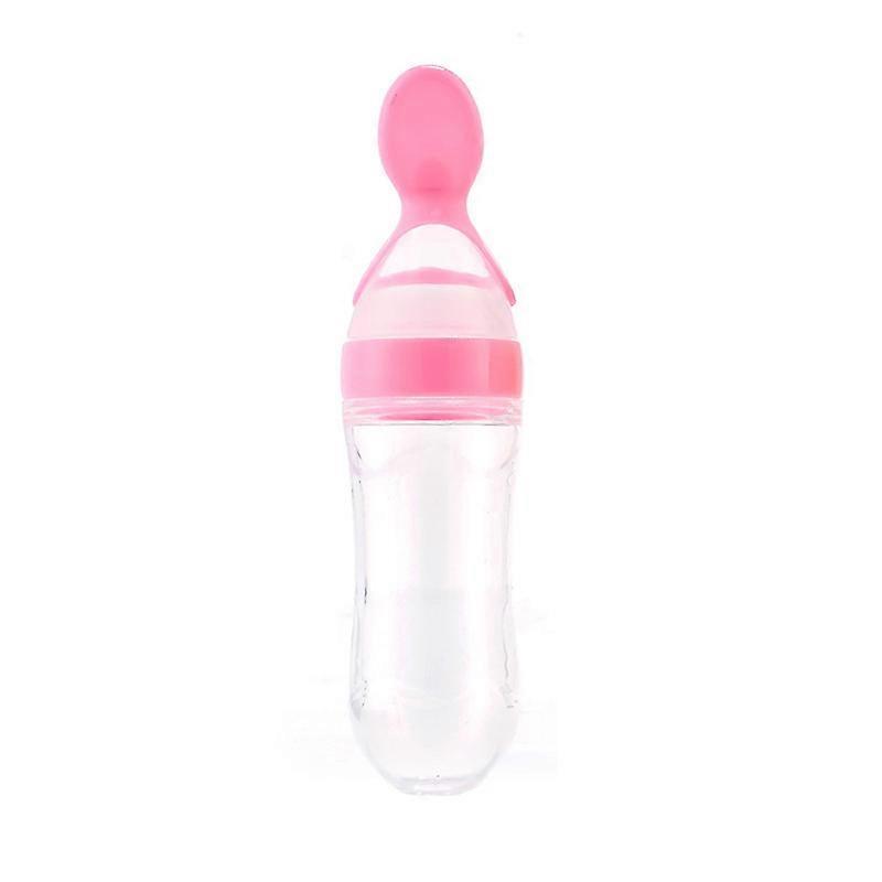 Baby Rice Paste Bottle Rice Paste Spoon Feeding Rice Paste Feeding Bottle Milk Dispenser Squeezing Spoon Rice Paste Feeding Bottle