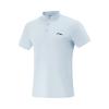 Мужская универсальная удобная дышащая рубашка-поло Li Ning Топы Folk-Blue APLV181-7