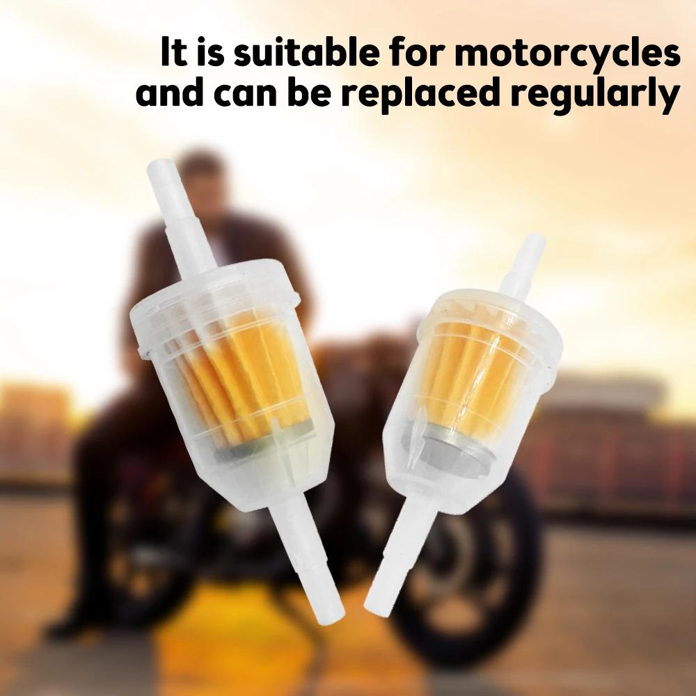 1/10pcs Universal Gasoline Filters for Motorcycles Petrol Filter Gas Fuel Gasoline Oil Filter for Scooter Motorcycle Scooter