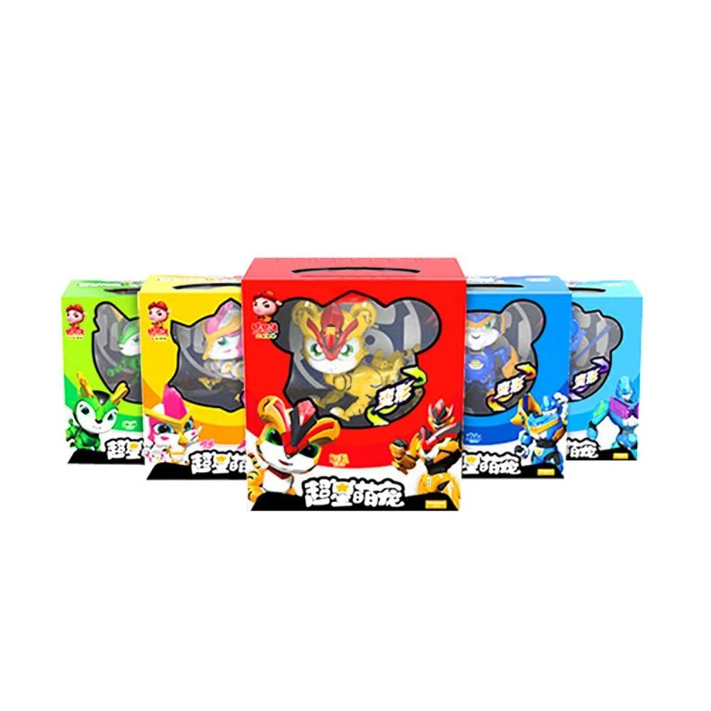 New GGBOND Deformation Robot Tigers Action Figures GG BOND Transformation Deer Crane Toys for Children Gift Brinquedos