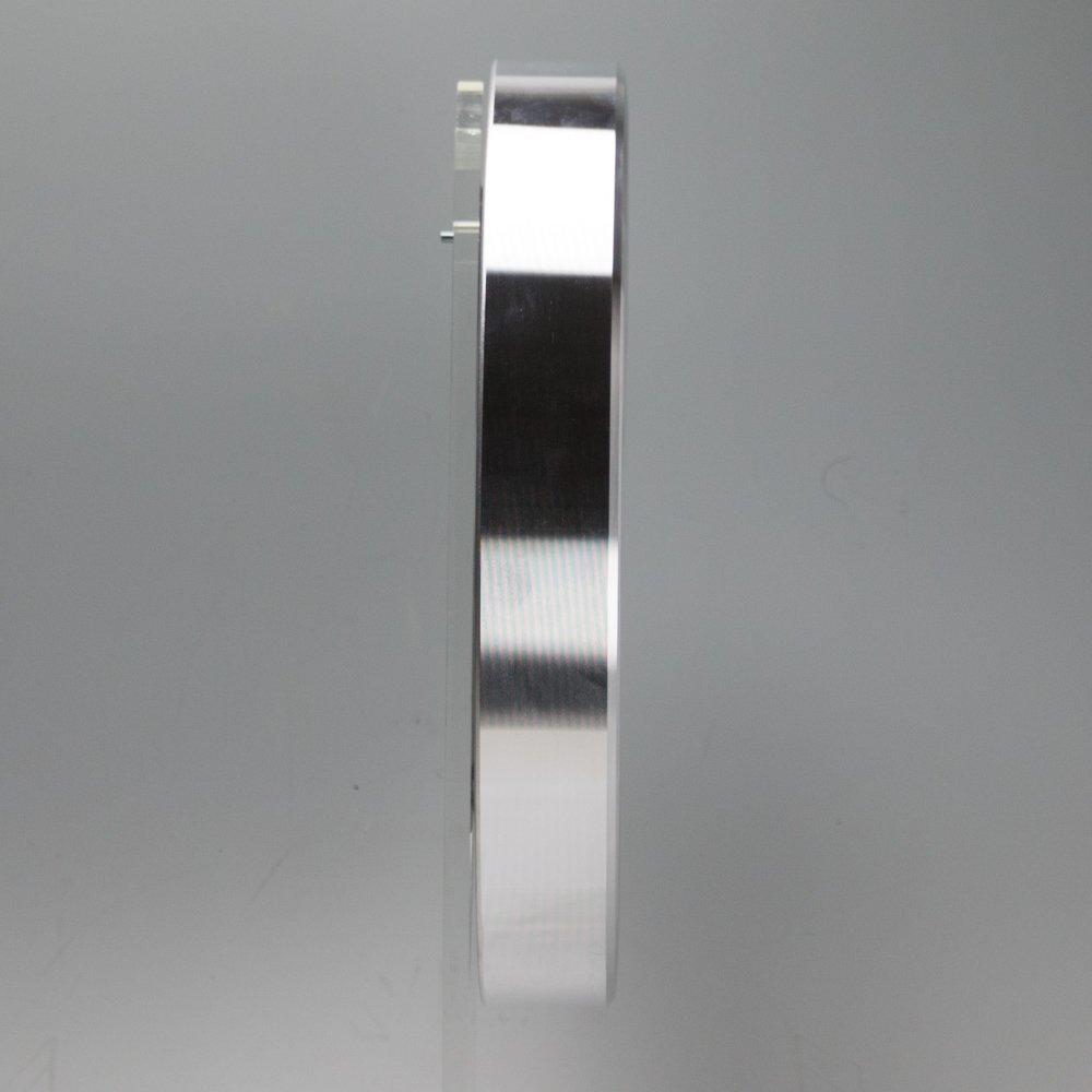 Часы настенные радиочасы Seiko аналоговые металлическая рамка KX227S