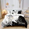 2/3Pcs Digital Print Quilt Cover Set 1*Quilt Cover +1/2 Pillowcase Magical Gifts For Kids Adults Bedroom Decoration For New
