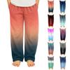 Модные детские универсальные повседневные брюки с градиентным принтом и карманом
