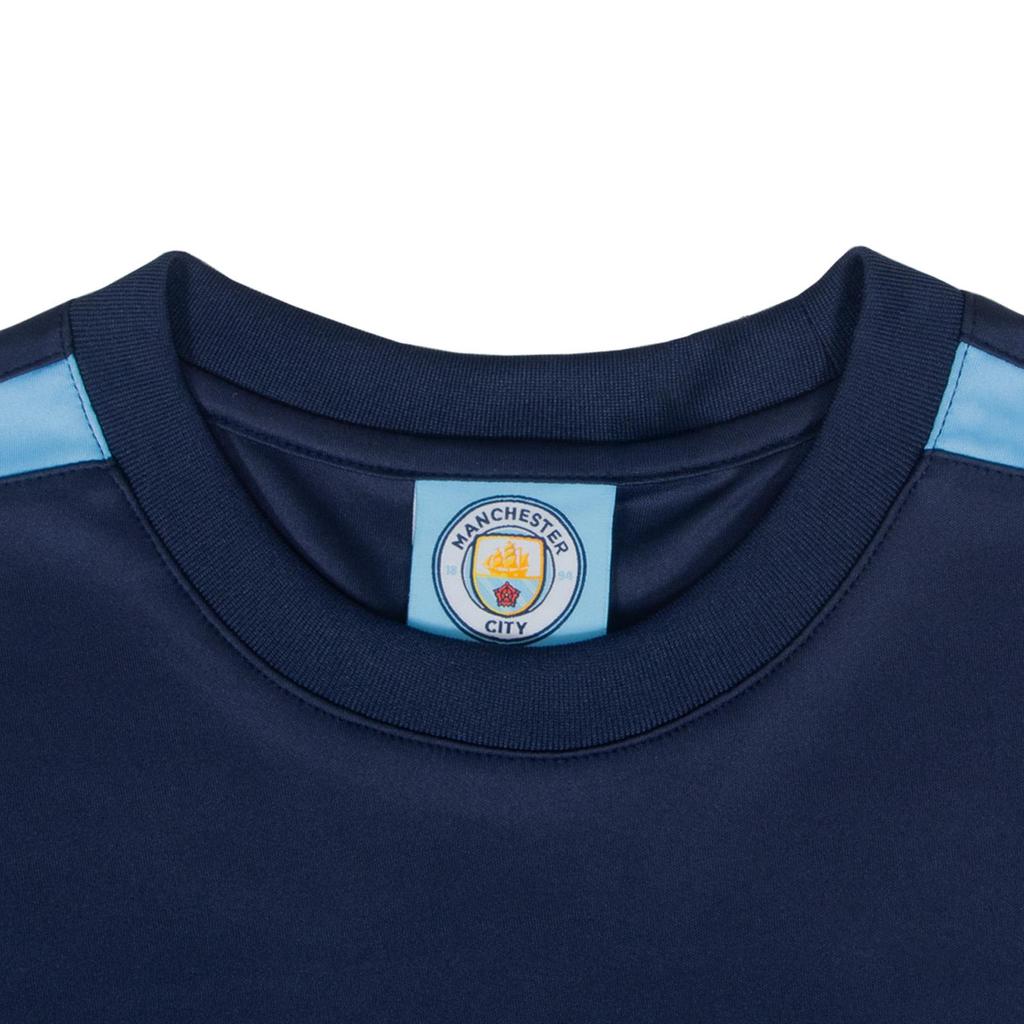 Manchester City FC Mens Football Polyester T-Shirt