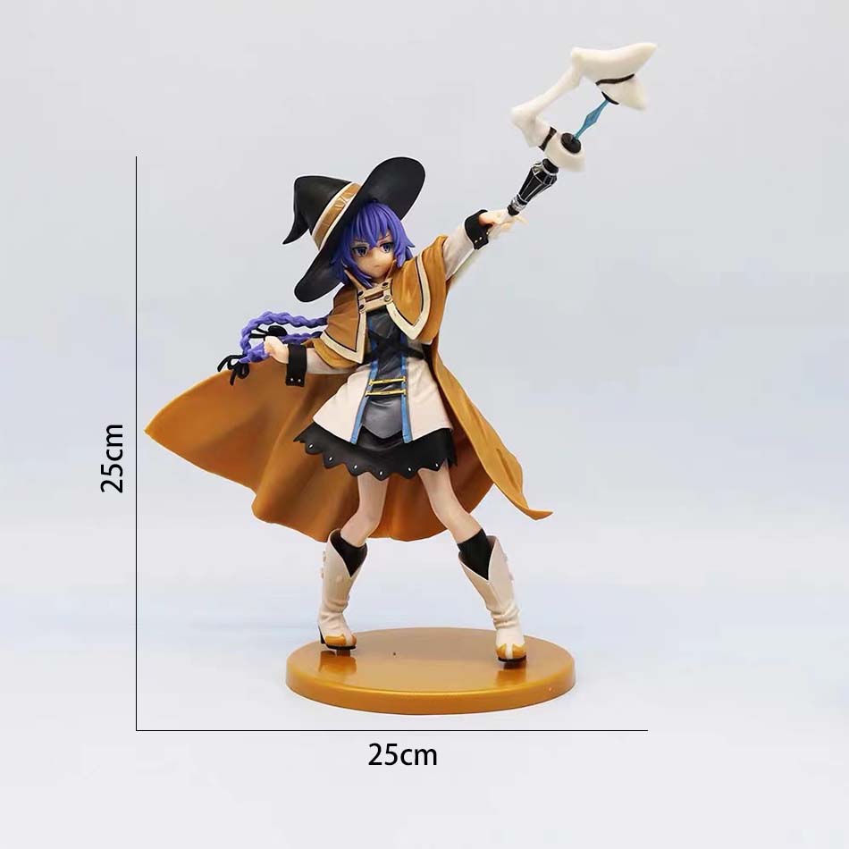 sold Magician Roxy Migurdia 25cm Action Figure Mushoku Tensei: Jobless Reincarnation PVC Anime Figure Statue Collection Toys