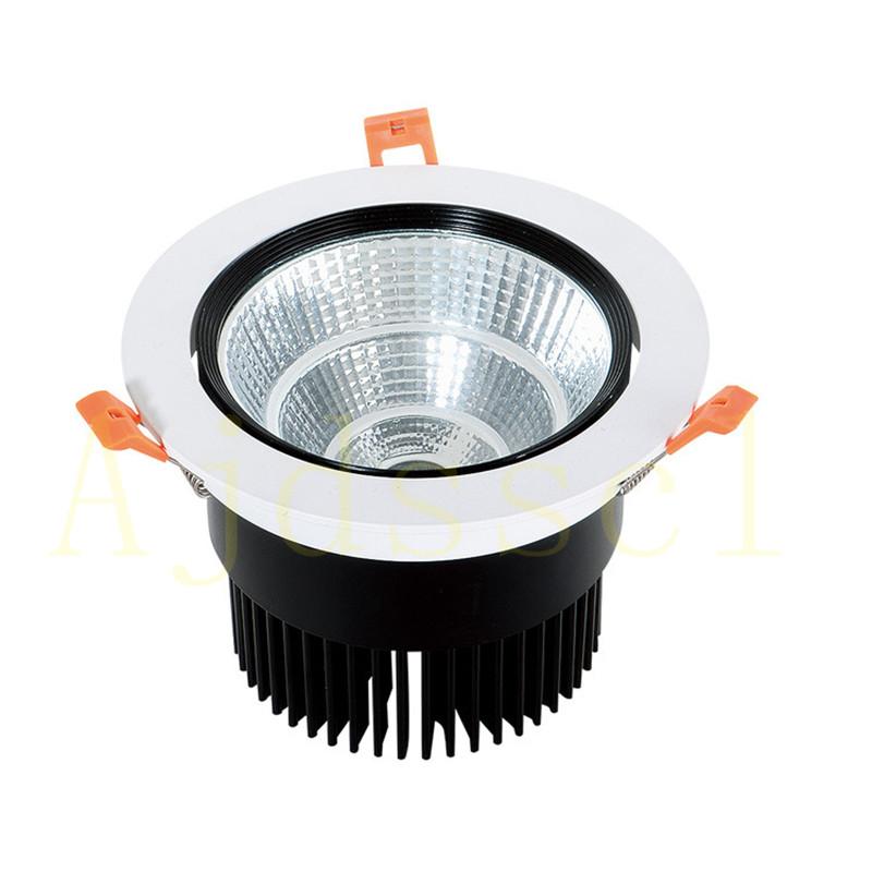 LED Downlight Dimmable Lamp iling  3w 5w 7W 12w 15w 20w  30w 40w Cob Led Spot 220V/110V iling Ressed round panel light
