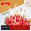 Одноразовые бамбуковые вилки для фруктов Jingdong Zhizao
