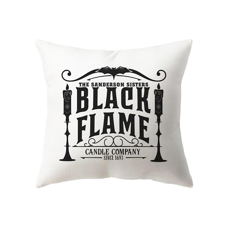 Хэллоуин тема ужас тыква ведьма принт узор наволочка дома гостиная диван украшения квадратная подушка наволочка