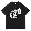 Anime T-Shirt Graphic Print Autumn Pure Cotton Men's and Women's T-shirt Short Sleeve Street Fashion Trend Clothing  Innerwear