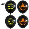 Theme Party Layout Items 12PCS Halloween Fluorescent Balloons, Durable Latex Decorations, Glow in The Dark Supplies Festive Atmosphere