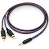 Onso 02 3.5-RCA Стерео Кабель 1.0м Глубокая Стойка