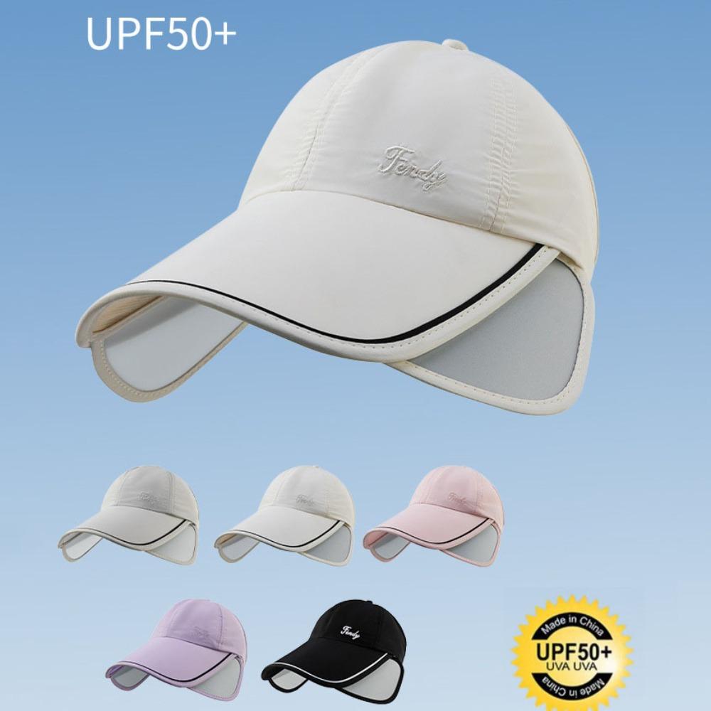 UV Protection Sunscreen Baseball Hat Quick Dry Sunscreen Hat Shade Cap Retractable Sun Hat  Sport