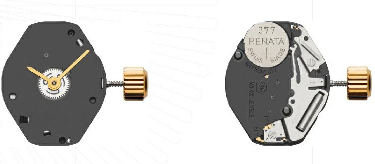 Eta 802.002 H2 6 3/4 X 8``` No Sc Quartz (377 | Sr626Sw) Movement