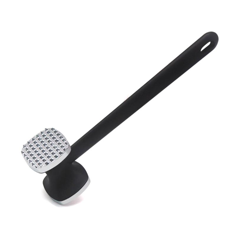 Steak Hammer Mallet Двусторонний цинковый сплав для отбивания мяса Мясной молоток для отбивания мяса Усиливает вкус пищи Мясной молоток для отбивания стейка Приготовление мяса