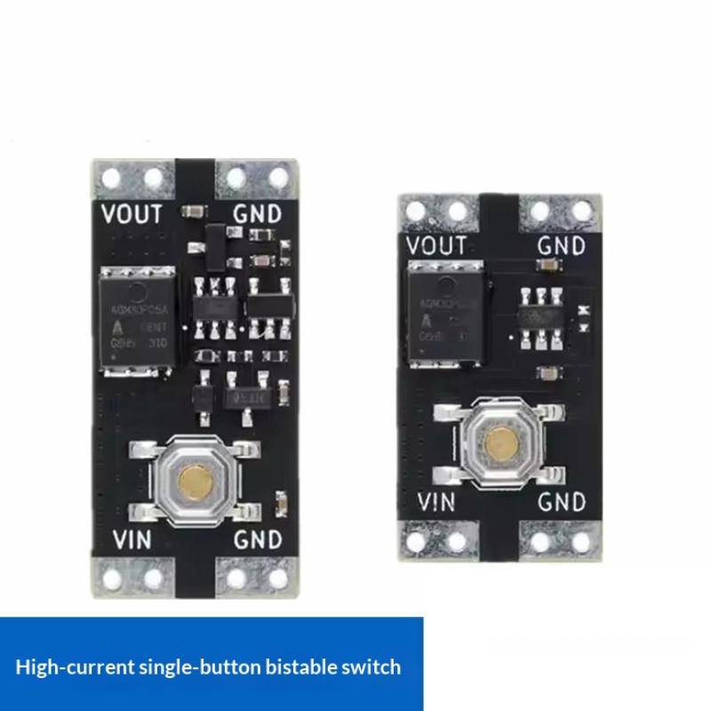 1Pcs 3.5- 5.4V 4.5-26V 300Na 1.3Ua Load 10A Low Power Xl-10Al Xl-10Ah Single Bond Button Bistable Micro One Key Switch Module