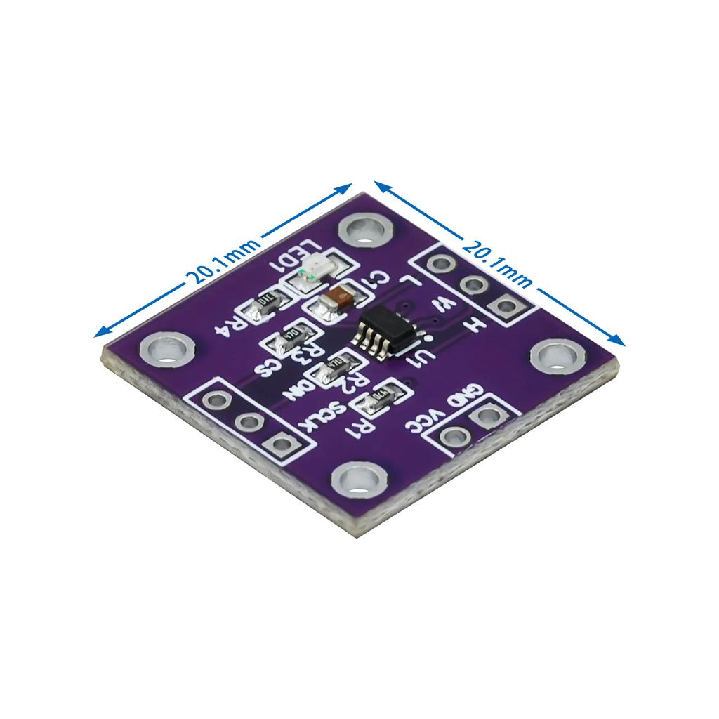 TPL0501 Digital Potentiometer Module 100K Adjustable SPI Port Adjustment Bridge Balance Sensor Ultra X9C104