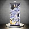 Стеклянный чехол для Samsung Galaxy A52 A71 A50 A51 A70 A21s A31 A72 A10 A12 A30 A22 5G, чехол для телефона с рисунком астронавта