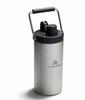 LALPHA Ice Jug, Vacuum Insulated Ice Container, Keeps Ice Cold and Hot, Stainless Steel, Perfect for Camping and Outdoors (1.8L, Silver)