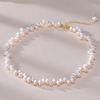 Irregular Baroque Pearl Necklace Chain Fashion Jewelry Women