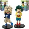 Аниме-фигурка Boku No Hero Academia Мидория Изуку в детстве Бакуго Кацуки ПВХ Экшн-фигурка Коллекционные игрушки Рождественские подарки
