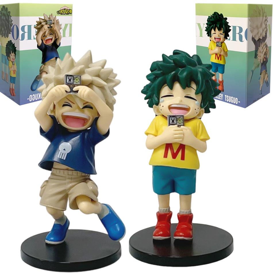 Набор Фигурок My Hero Academia Всемогущий Мидория Бакуго ПВХ Коллекционные Аниме Фигурки Для Фанатов