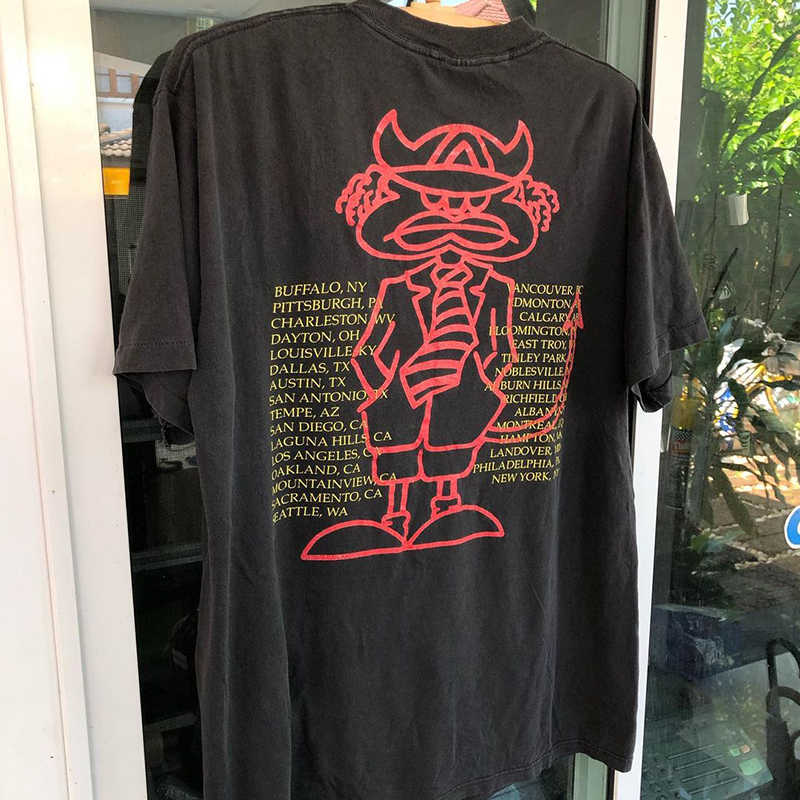 2024 AC PWRDUP Live DC Print Tshirt Graphic T Shirts Unisex Women Unisex Cotton Hip Hop Fashion Oversize T Shirts Summer Clothing