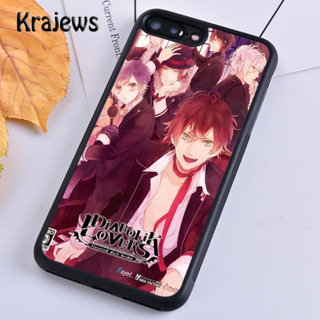 Krajews Diabolik Lovers Япония аниме чехол для телефона iPhone 14 5 SE 6s 7 8 plus XR XS 11 12 13 pro max Samsung S21 S22 Plus