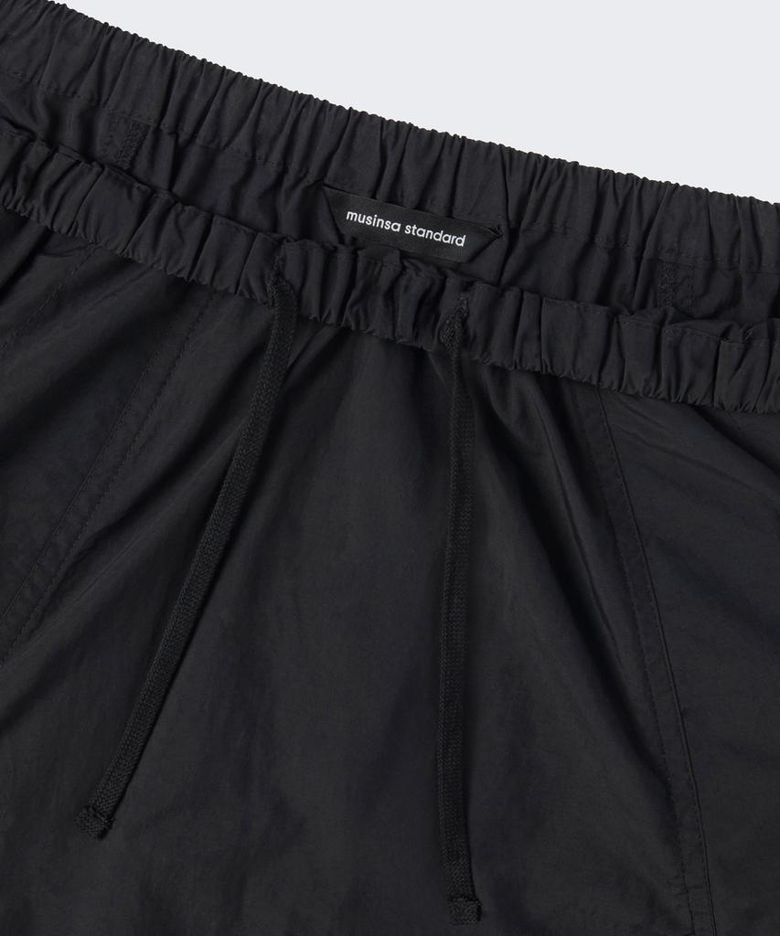 Musinsa Standard Woman Women'S Nylon Luchid Long Skirt [Black]