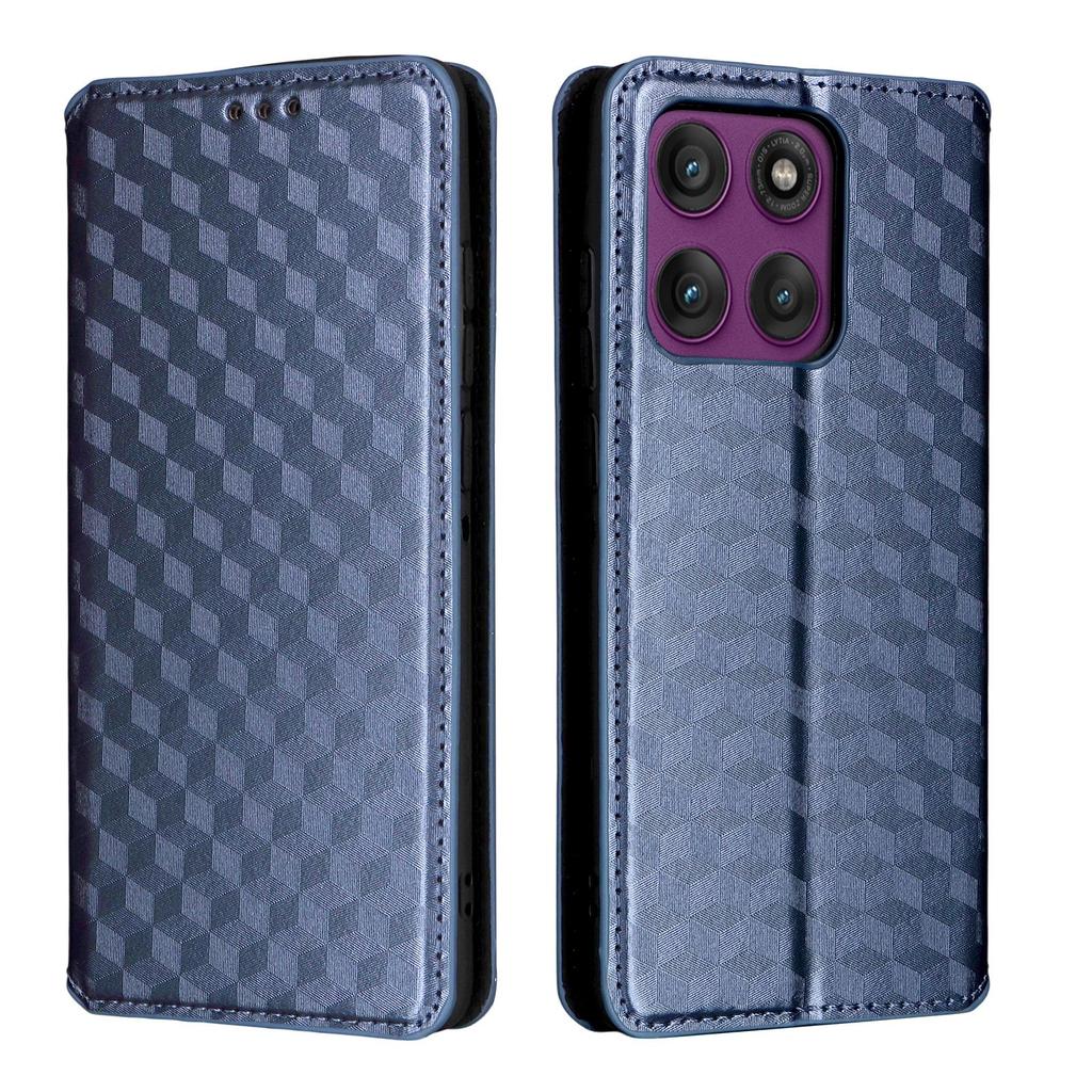 Flip Cover for Motorola Edge 60 Pro PU Leather Full-Body Protection With [RFID Blocking] Shockproof Durable Retro Phone Case