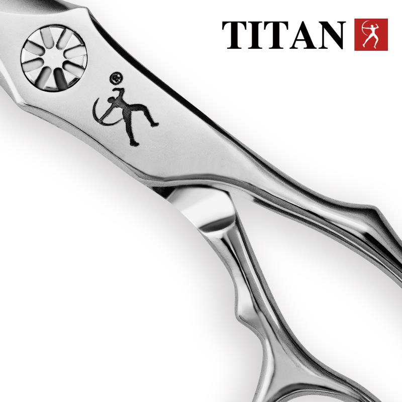 TITAN Professional Hair Scissors Barber Cut Hairdressing Tool 6.0inch